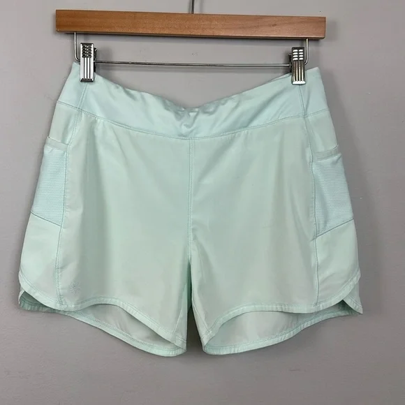 Athleta Girl Solid Record Breaker Short Oasis Blue Sz XXL/16 - Picture 4 of 16